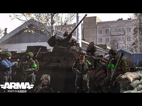 Embedded With PRESS At The Eastern Front | Arma Reforger