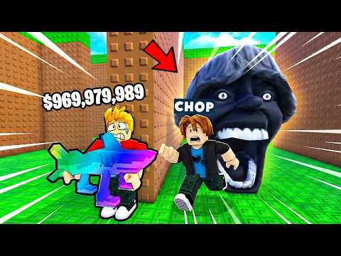 ROBLOX CHOP AND FROSTY ESCAPE RUNHEAD WITH BRAINROTS