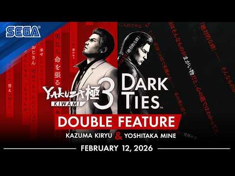 Yakuza Kiwami 3 & Dark Ties | Double Feature Trailer