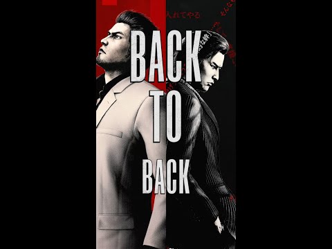 Kazuma Kiryu and Yoshitaka Mine are back to back in Yakuza Kiwami 3 & Dark Ties
