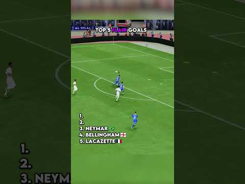 TOP 5 FLAIR GOALS | Part 2 🤩 #shorts #fc25 #fc26
