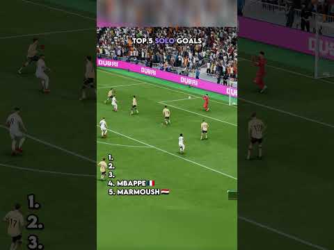 TOP 5 SOLO GOALS 🤯#shorts #fc25 #fc26