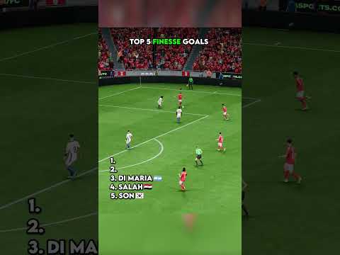TOP 5 FINESSE GOALS | Part 3 🤩#shorts #fc25 #fc26