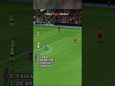 TOP 5 BEST GOALS | Part 3 😮#shorts #fc25 #fc26