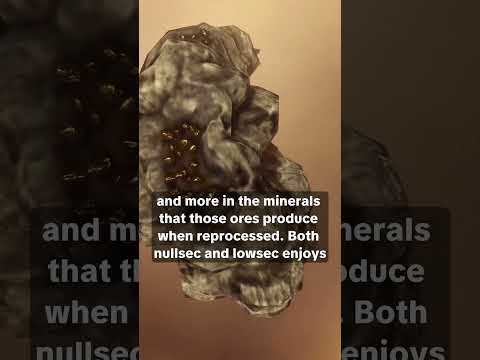 Ore varies a lot around New Eden #gaming #eveonline #scifi