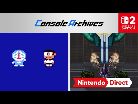 Console Archives and Arcade Archives 2 – Announcement Trailer – Nintendo Switch 2
