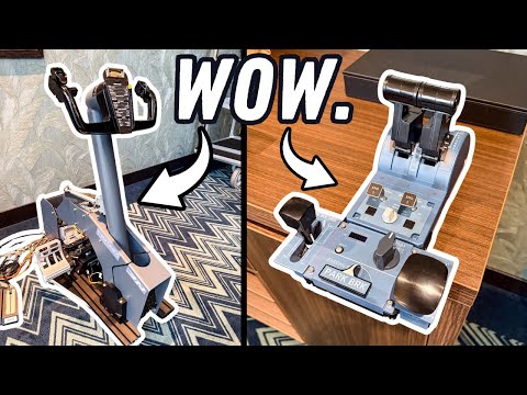 Airbus & Boeing Fans: Check Out This Prototype Flight Sim Gear!