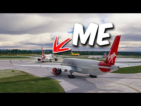 I Snuck Into A 1,000+ Pilot VATSIM Event With FULL ATC… Did We Make It??
