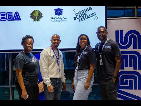 Building Futures Through Games | SEGA’s Intro to Gaming Workshop