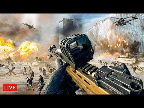 🔴 LIVE – BATTLEFIELD 6 SEASON 2 NEW MAP GAMEPLAY