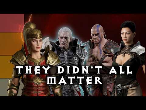 Ranking Every Diablo Class by Design Impact