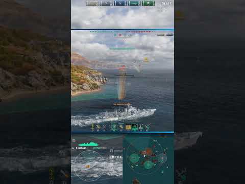 You Can’t Hide From These Torpedoes #worldofwarships #halland #combat