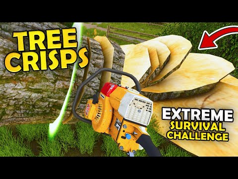 TREE CRISPS? WHAT ARE THEY???? – EXTREME Survival Challenge | Episode 23