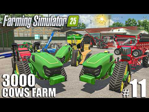 I Used THE MOST STRANGE John Deere on THE MARKET | The 3000 Cows Farm #11 – Farming Simulator 25