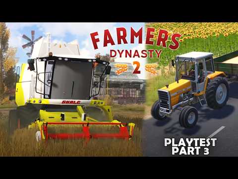 I FIND A SECRET CAVE! IS THIS GAME WORTH IT? – Farmer’s Dynasty 2 Playtest 3