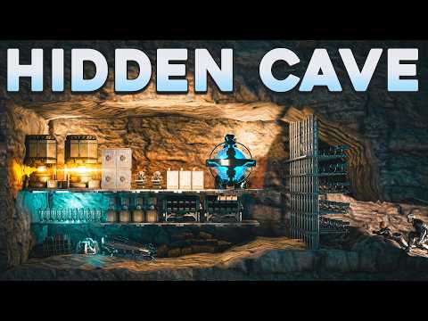 We Built the Smallest Ragnarok Cave in ARK PvP…