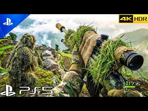 ONE OF THE BEST STEALTH SNIPER MISSION IN COD Realistic Ultra Graphics Gameplay walkthrough PART-1