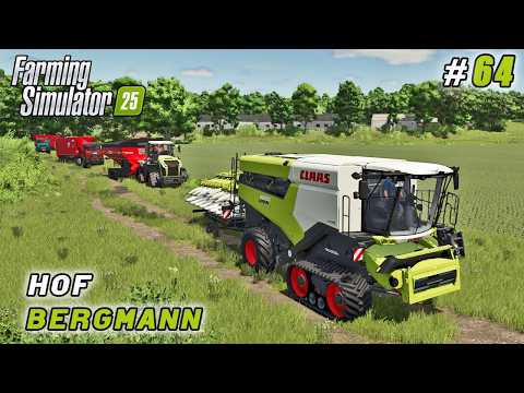 More Corn in Storage, More Land Under Control | Farming simulator 25 | Hof Bergmann | Timelapse #64