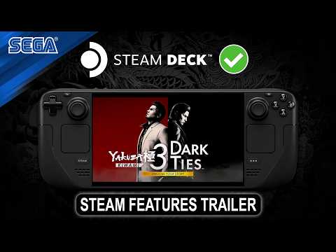 Yakuza Kiwami 3 & Dark Ties | Steam Features Trailer