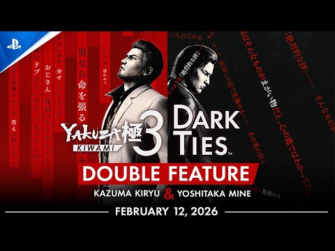Yakuza Kiwami 3 & Dark Ties – Double Feature Trailer | PS5 & PS4 Games