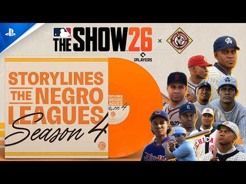 MLB The Show 26 – Storylines: The Negro Leagues Season 4 | PS5 Games
