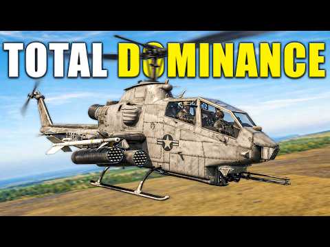 Veteran Pilot Dominates in the AH-1 Cobra Attack Helicopter | Arma Reforger