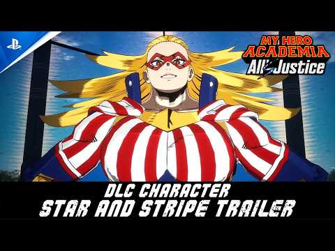 My Hero Academia: All’s Justice – Star and Stripe DLC Character Trailer | PS5 Games