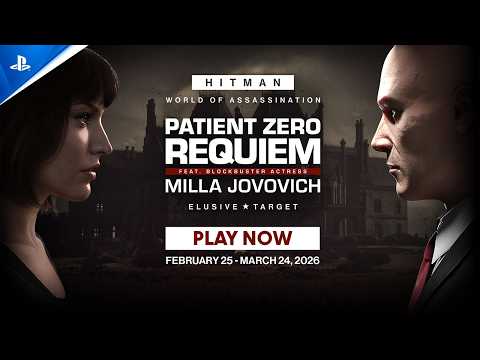 Hitman World of Assassination – Patient Zero Requiem Elusive Target | PS5, PS4 & PS VR2 Games