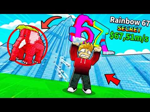 ROBLOX CHOP AND FROSTY PLAY JUMP DOWN WITH BRAINROTS TO WIN