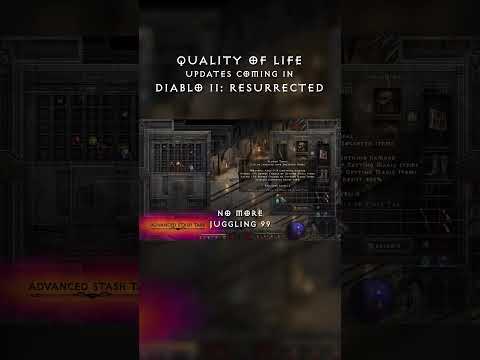 Diablo II: Resurrected | Quality of Life Updates