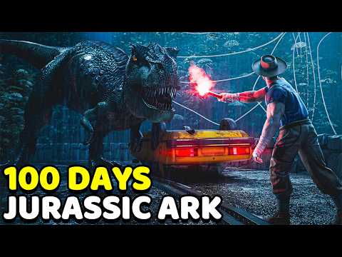 I Spent 100 Days in Jurassic ARK