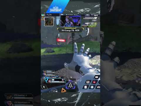 Zuni Wraith Kidnaps Monsoon At ALGS Champs!? #algs #apexlegends