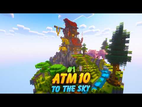 I Had The PERFECT Start To ATM10 To The Sky!