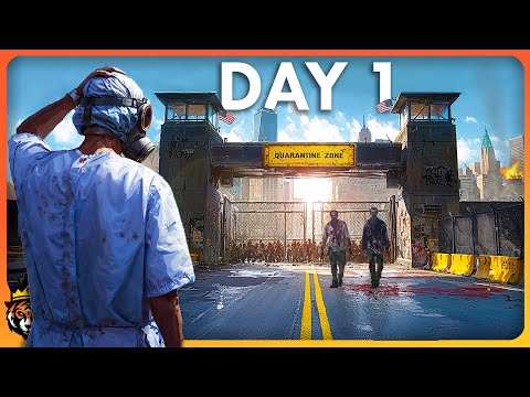 DAY 1 in this FRESH New Take on Zombie Survival…