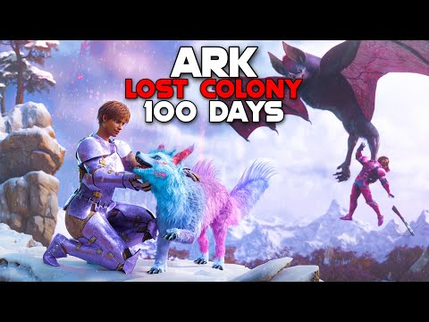 I Played 100 Days On Lost Colony With My WIFE!!
