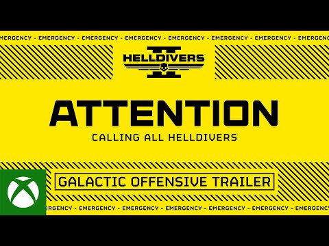 HELLDIVERS™ 2: Galactic Offensive Trailer