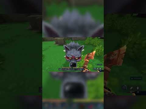 Wolf Almost Got Me Killed in Hytale #hytale #shorts #funny #gaming