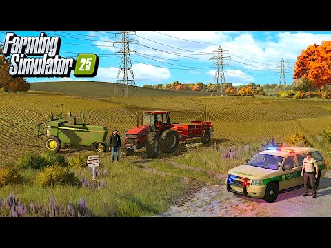 I was Forced to take an Abandoned Farm Over with nothing but some Old Iron | Farming Simulator 25
