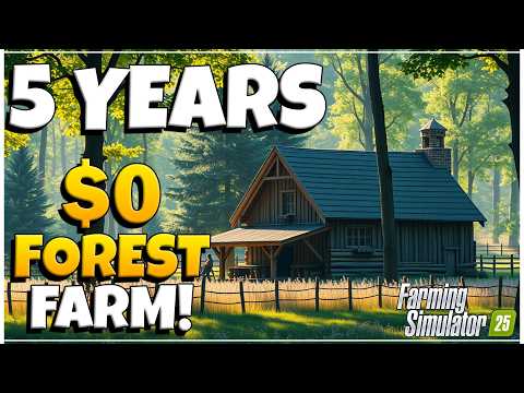 Making MILLIONS FROM TREES 5 YEARS In A FOREST!