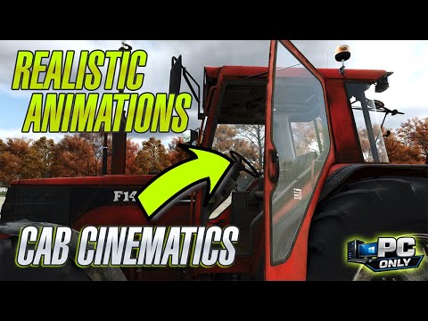 FS25 Cab Cinematic MOD | Realistic Cab Entry and Exit! |FS25