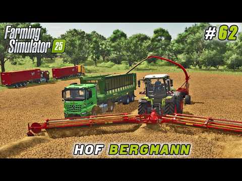 How Crop Waste Became One of Our Best Income Sources | Farming simulator 25 | Hof Bergmann | ep #62