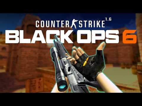 CS 1.6 with Black Ops 6 Animations | You Won’t Believe These Reloads!