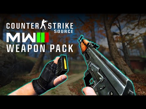 CS: Source Default Guns Reimagined with MW2023 Animations!