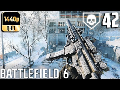 Battlefield 6- 42 Kills SGX Gauntlet On Ice Lock Empire State Full Gameplay #8! (No Commentary)