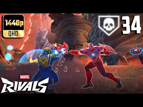 Marvel Rivals- 34-3 Star Lord Unranked Full Gameplay #4! (No Commentary)