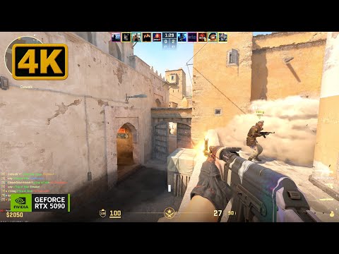 Counter-Strike 2 Gameplay 4K (No Commentary)