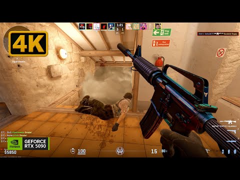 Counter-Strike 2 Gameplay 4K (No Commentary)