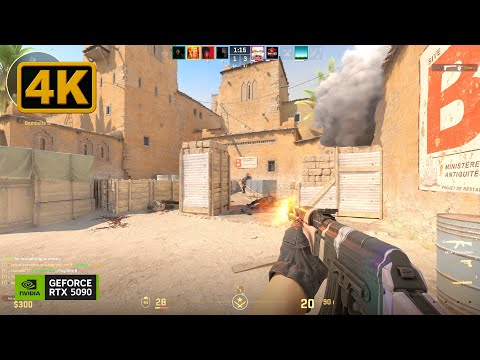 Counter-Strike 2 Gameplay 4K (No Commentary)