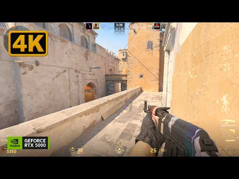 Counter-Strike 2 Gameplay 4K (No Commentary)