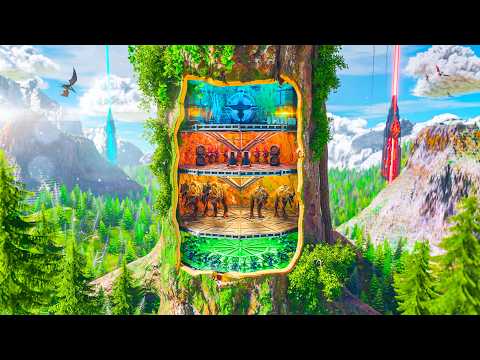I Built an Insane Base Inside a Tree in ARK: Survival Evolved PvP